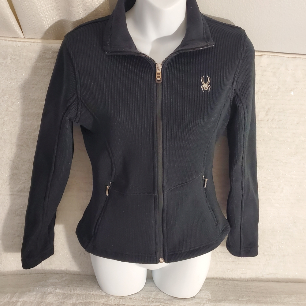 Spyder Women's Black Full-Zip Jacket